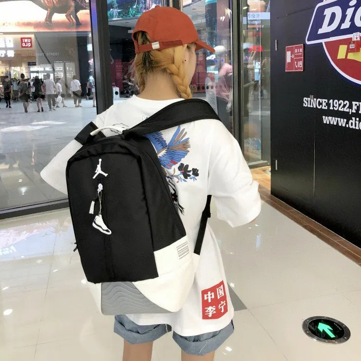 Black White Backpack