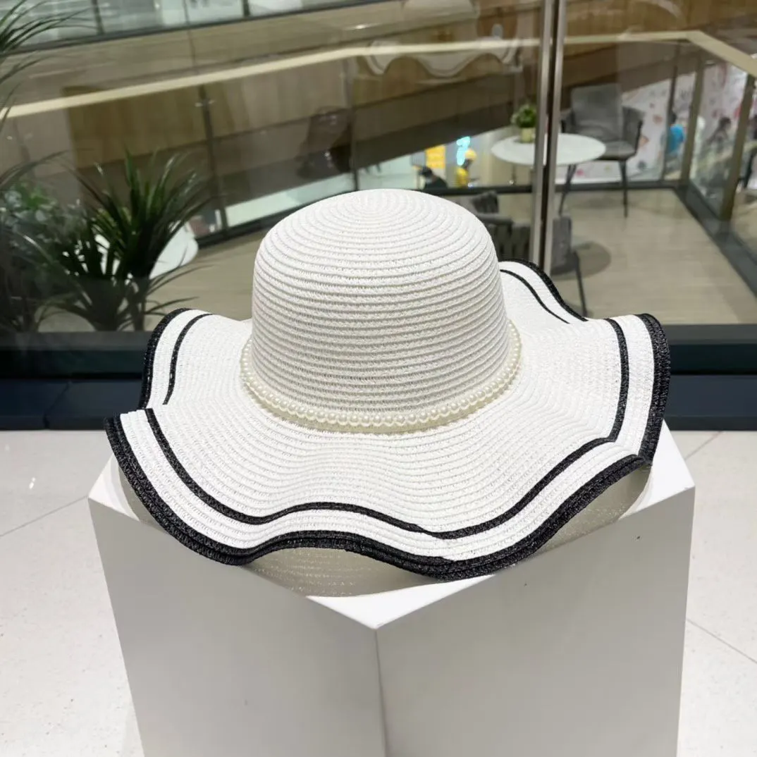 Chanel 遮阳 草帽 度假遮阳 帽子