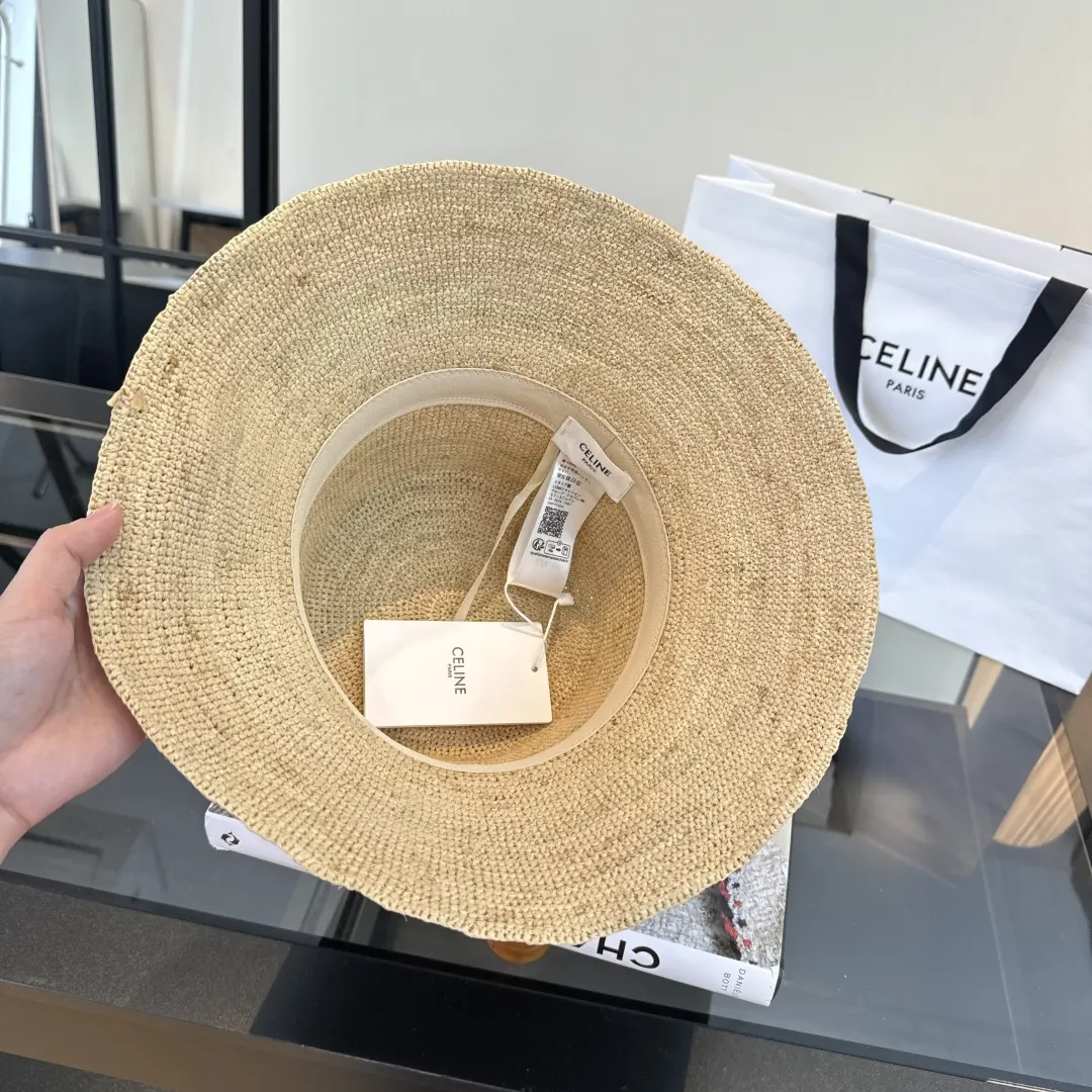 Celine 黑色 白色 咖色 遮阳 遮阳帽 度假遮阳款(數字11) Celine 黑色 白色 咖色 遮阳 遮阳帽 度假遮阳款(數字11)