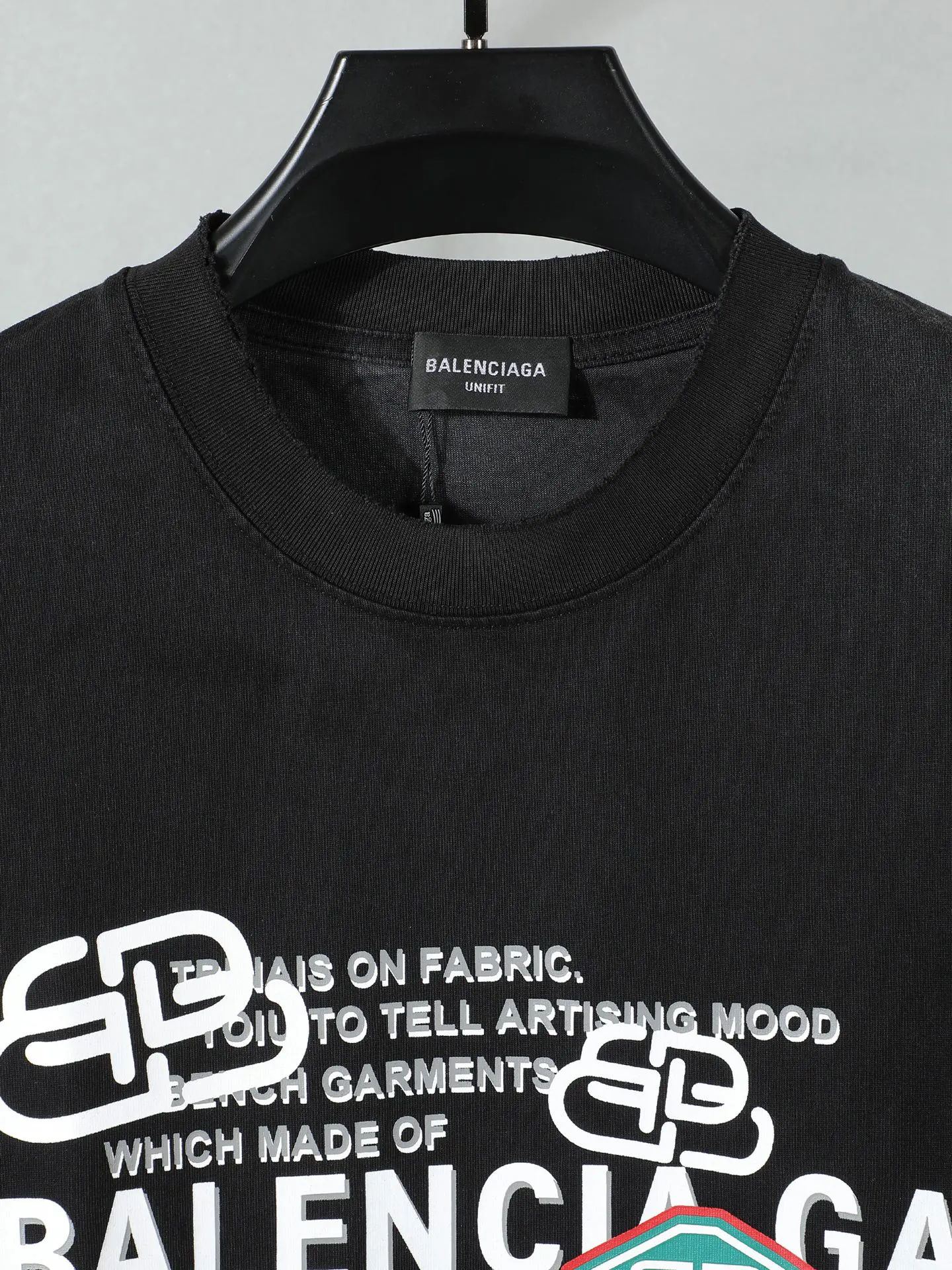 Balenciaga 26SS Logo 字母 短袖T恤