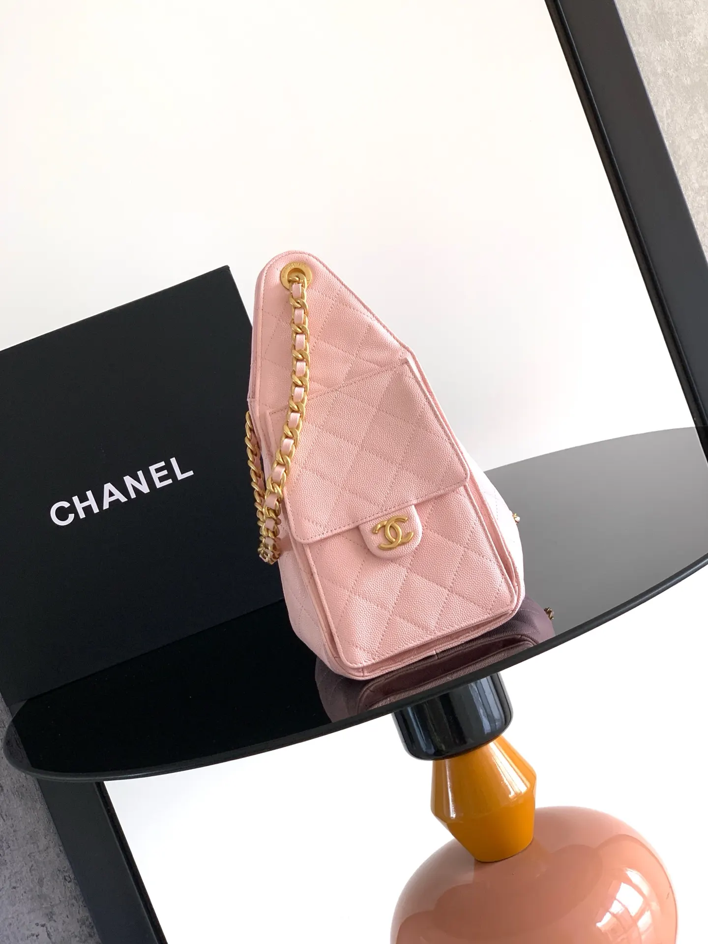 CHANEL Hobo 牛皮 腋下包 復古腋下背款