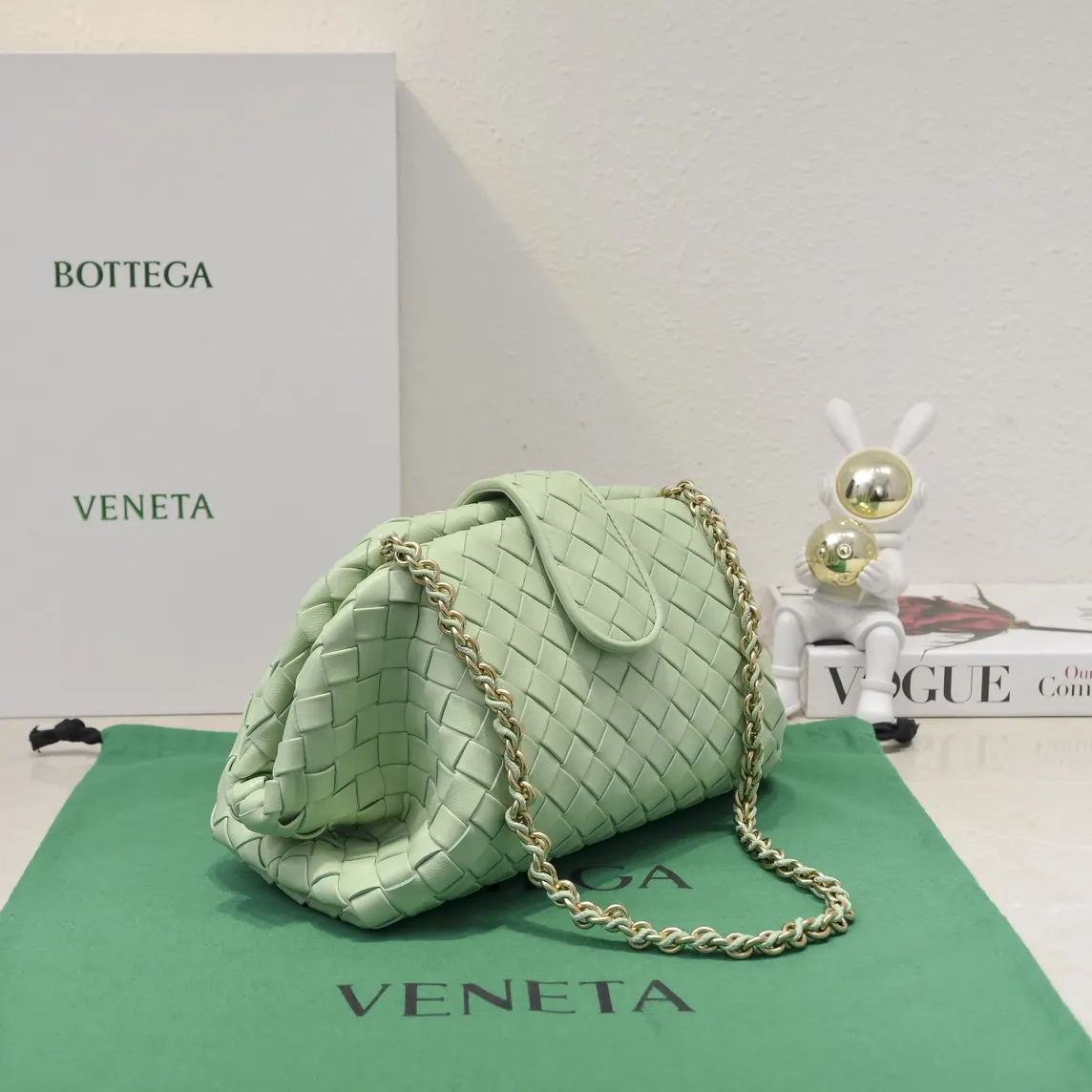 Bottega Veneta 羊皮 鏈條包 精致鏈條款