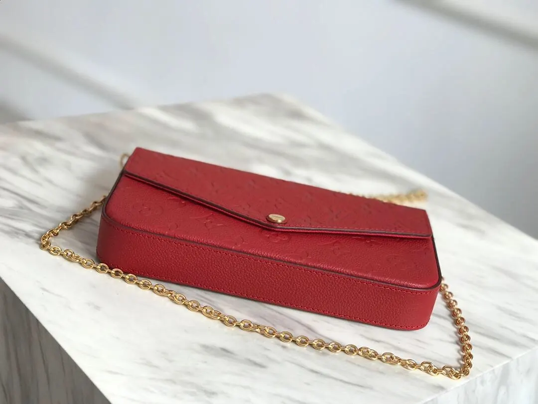 Silver Chain Bag Canvas