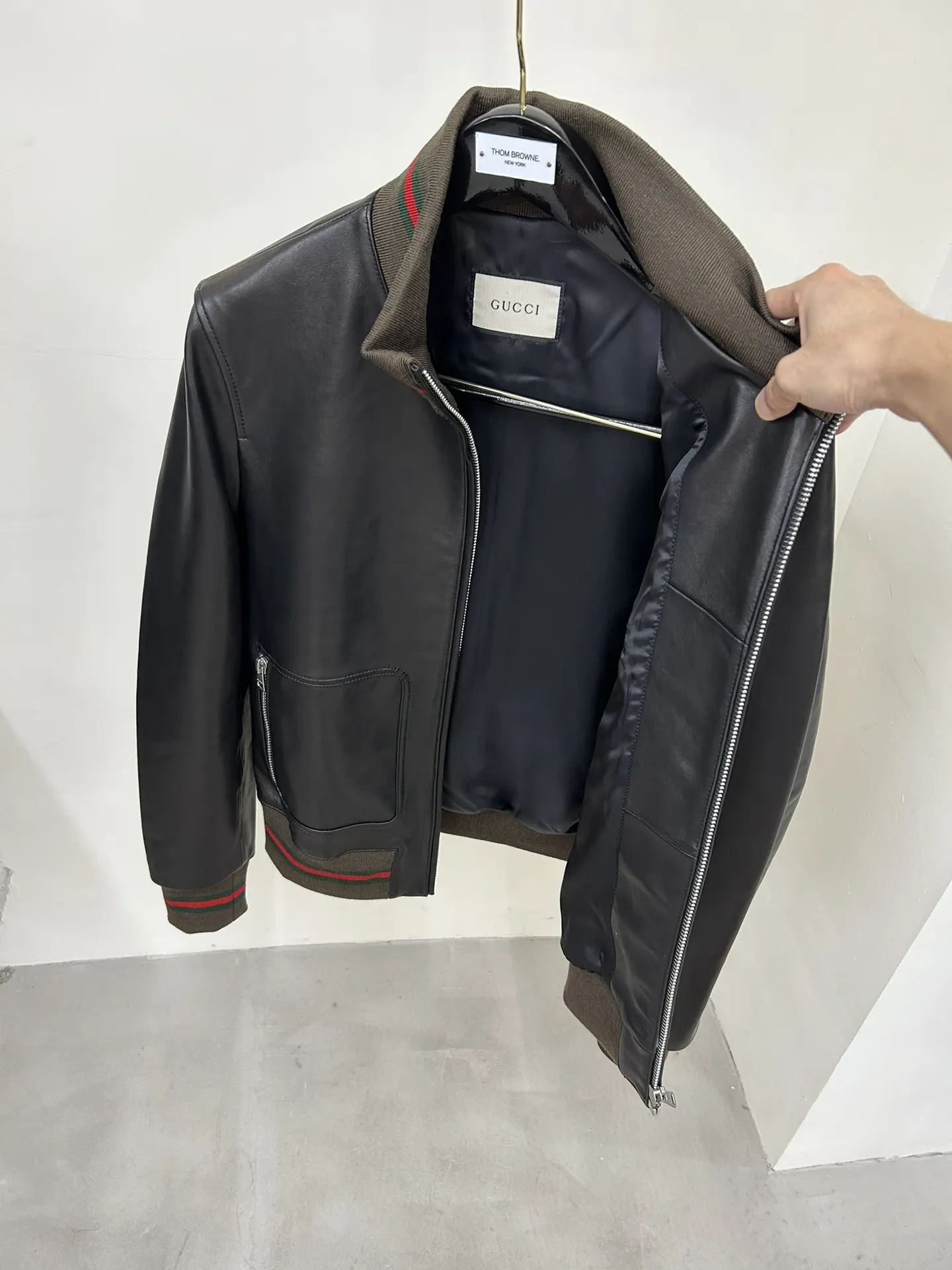 Gucci GG提花夹克外套