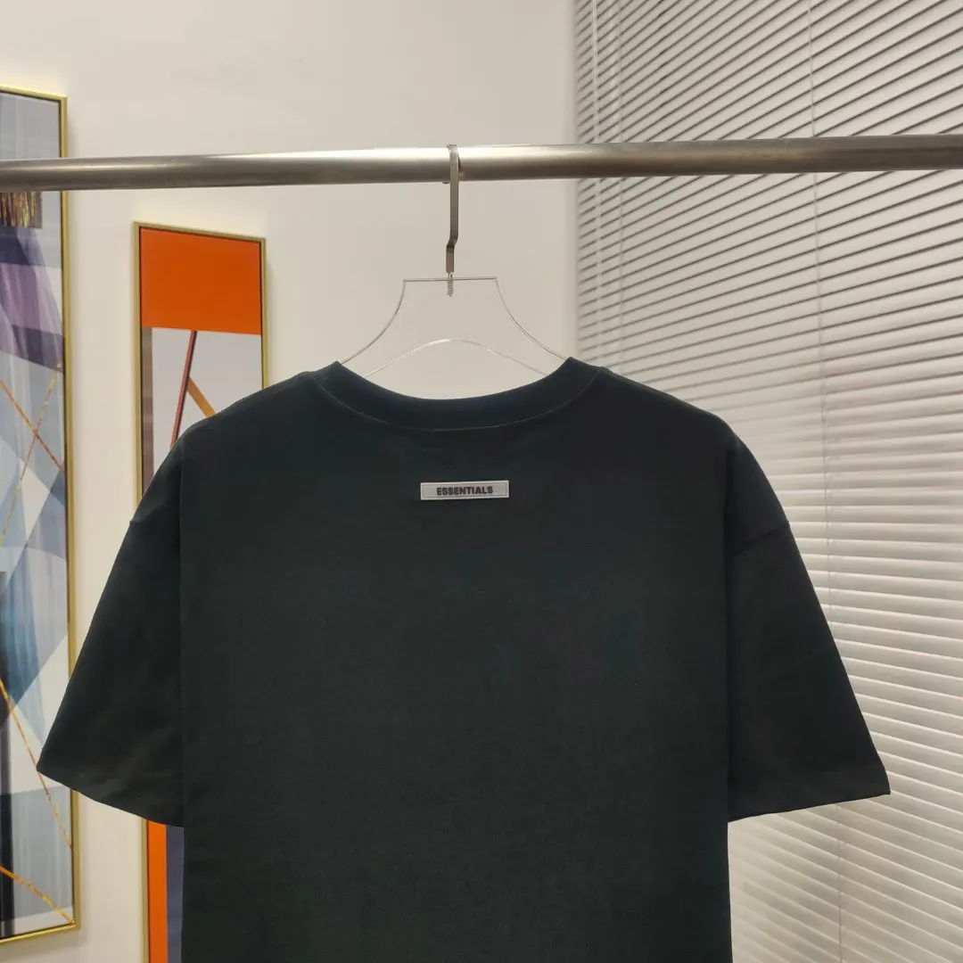 Fear of God 黑色 字母 水洗 短袖T恤 日常百搭款