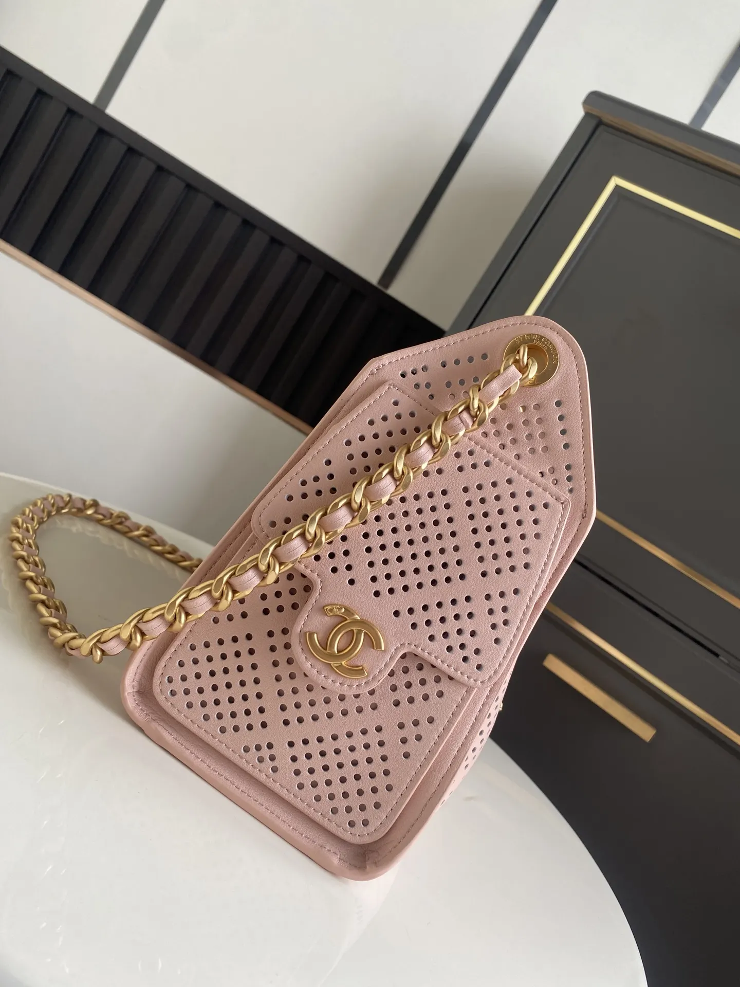 CHANEL Hobo 小牛皮 腋下包 复古腋下背款