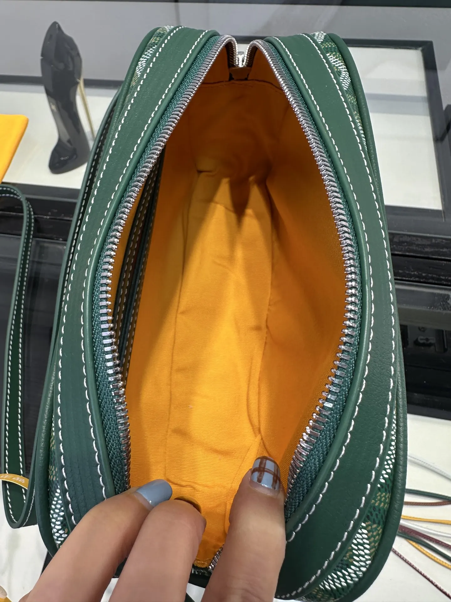 Goyard 綠色 Cap Vert相机包 斜背包 綠色 是戈雅的經典 輕便斜挎款