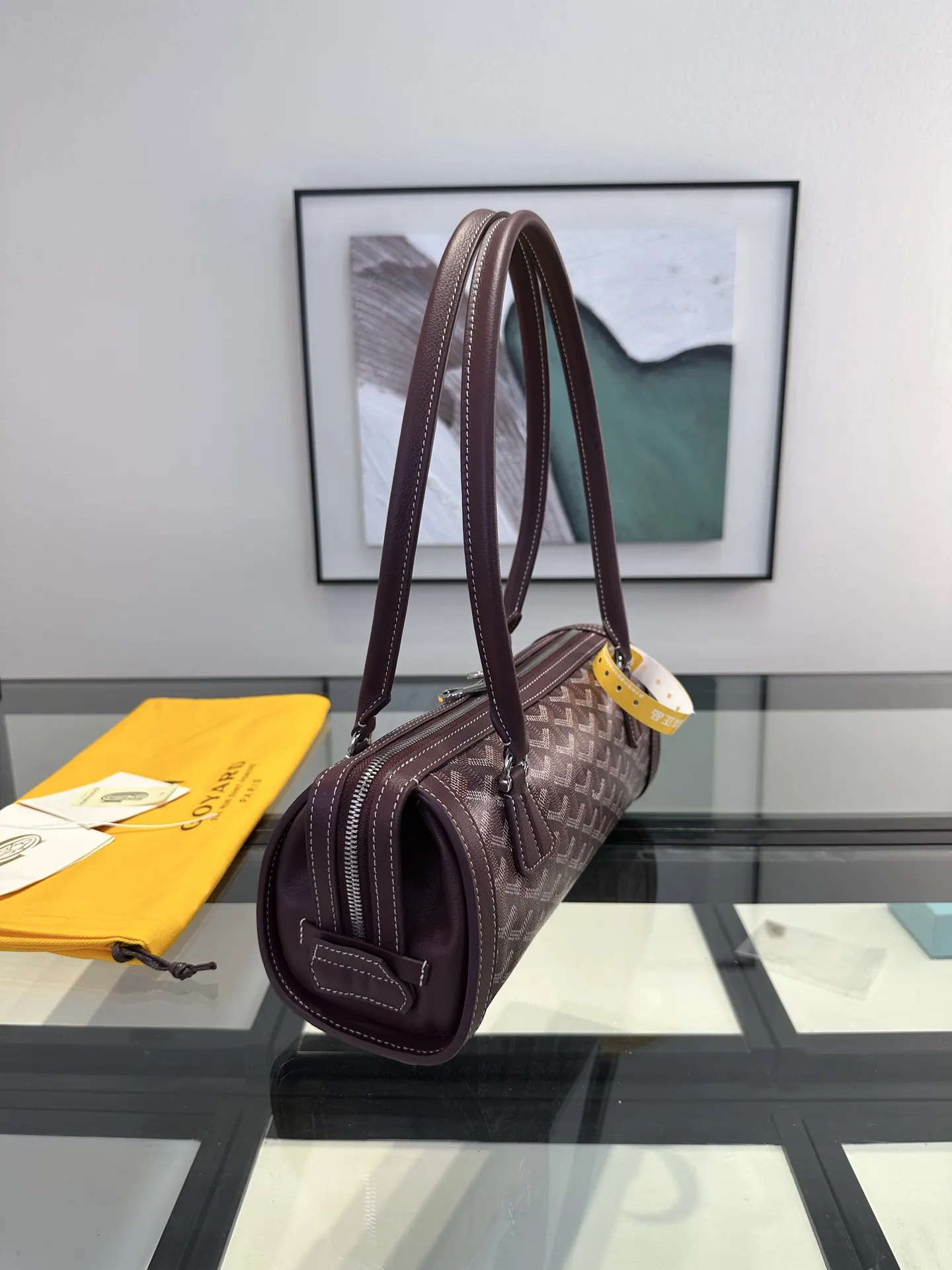 Goyard 酒红 手提随性 腋下时髦 轻松适 通勤约会各种场合 腋下包 复古腋下背款