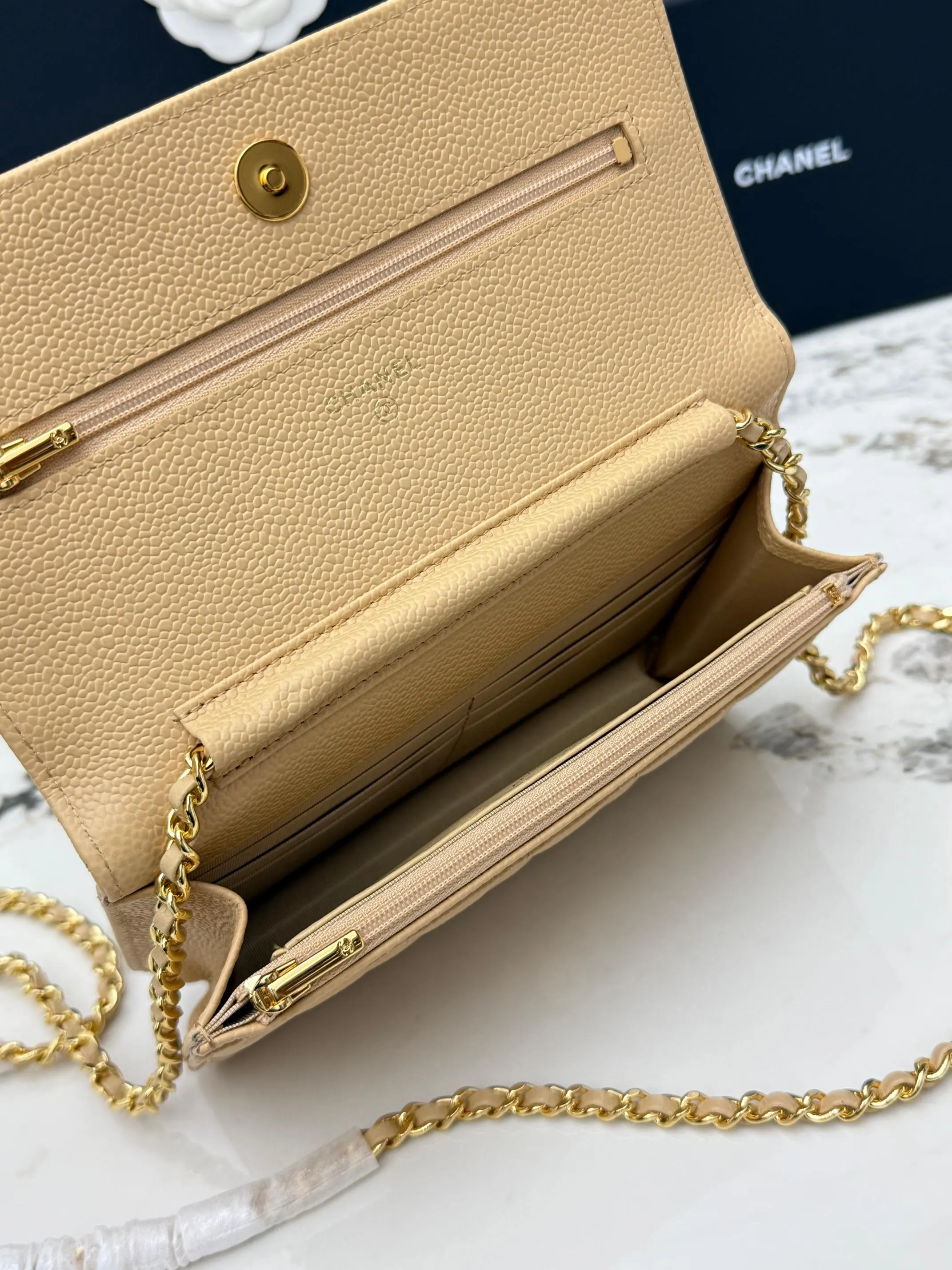 Chanel Chain Bag Leather