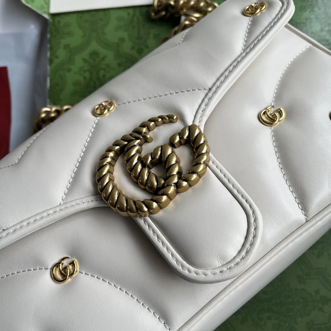 Gucci Black Gold Backpack