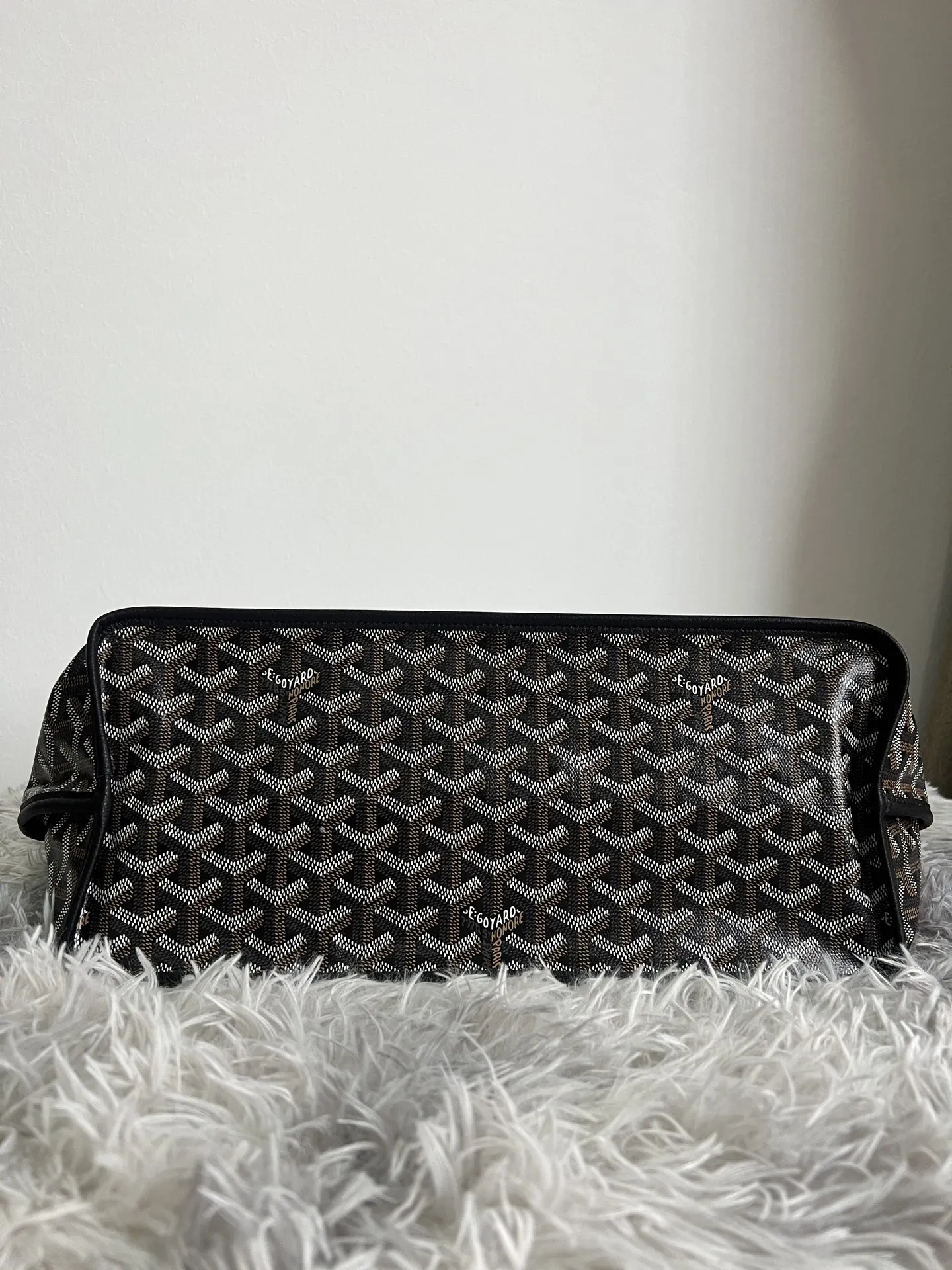 Goyard 黑色 牛皮 托特包 大容量托特款
