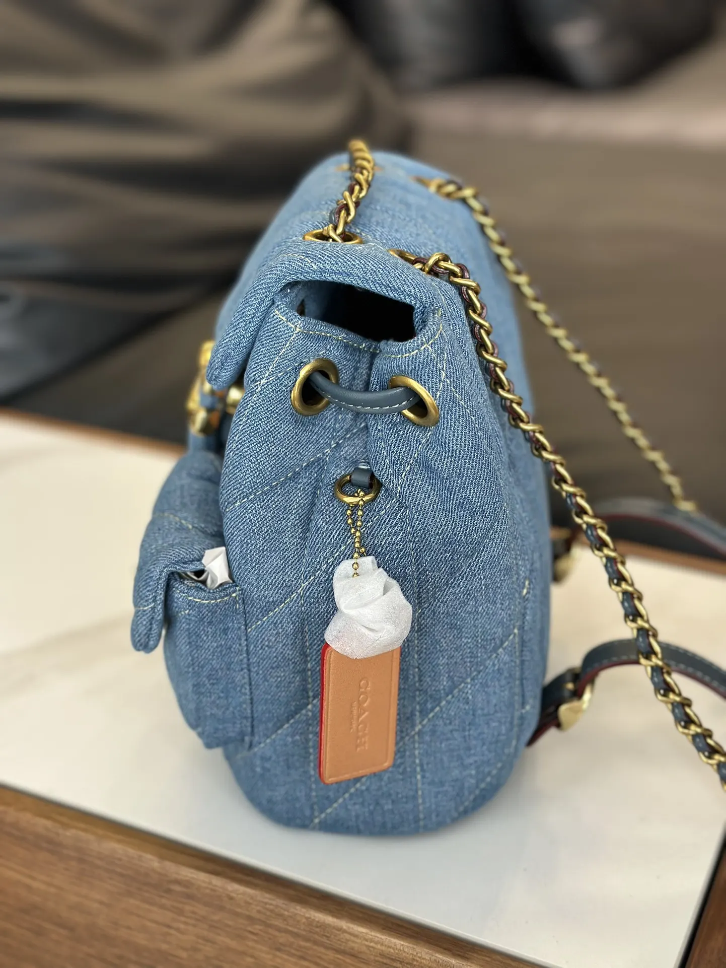 Coach 雙肩包 CA 实用雙肩款