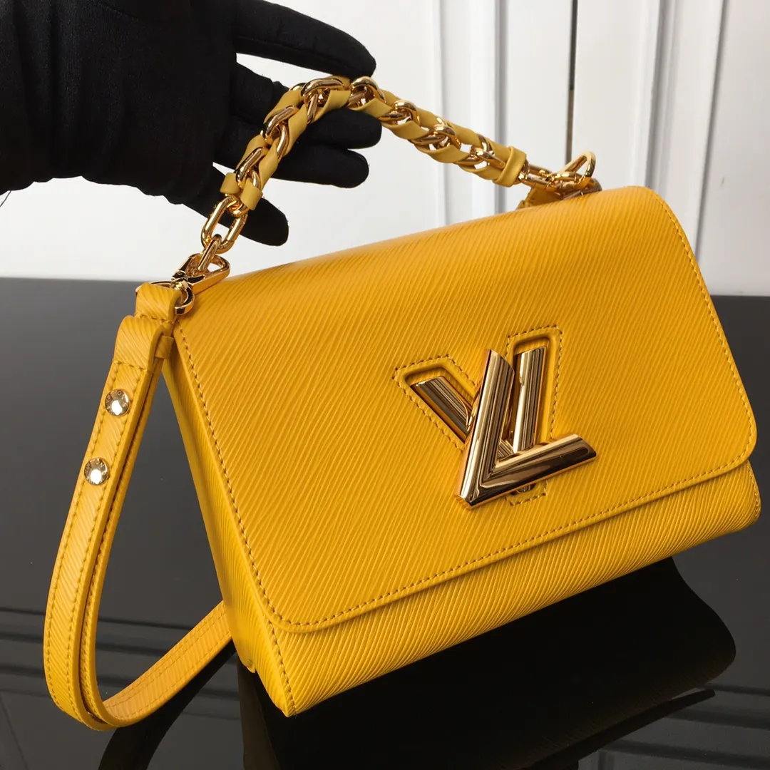 Louis Vuitton Yellow Chain Bag