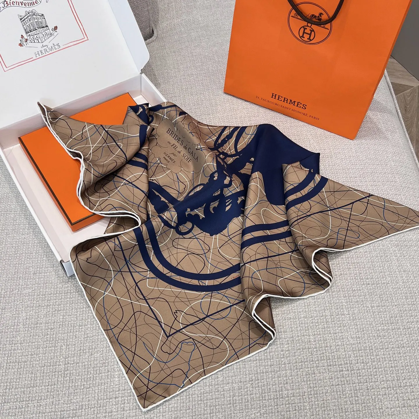 Hermes 围巾 秋冬保暖款