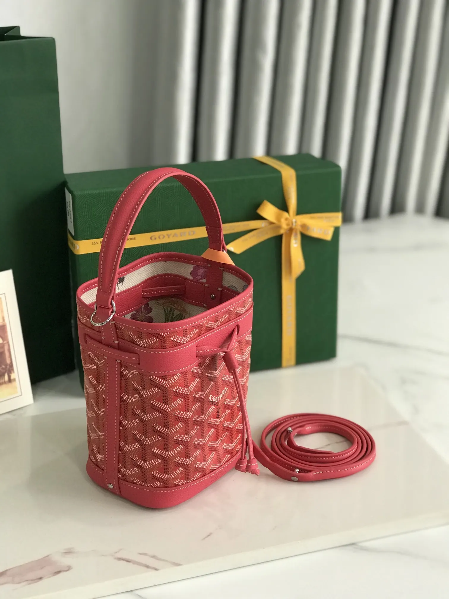 Goyard 皮革 × ×鼎鼎戈雅 水桶包 休閒水桶款