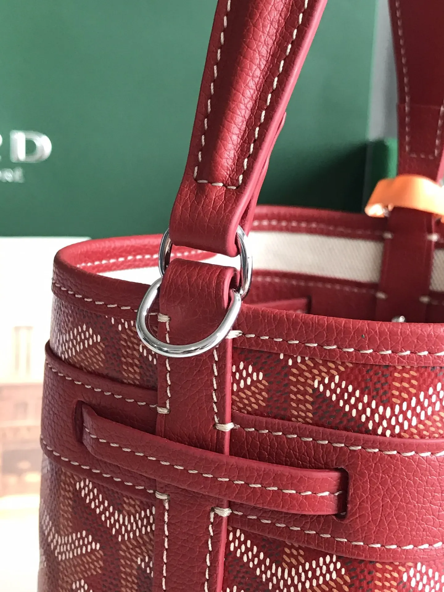 Goyard 皮革 × ×鼎鼎戈雅 水桶包 休闲水桶款