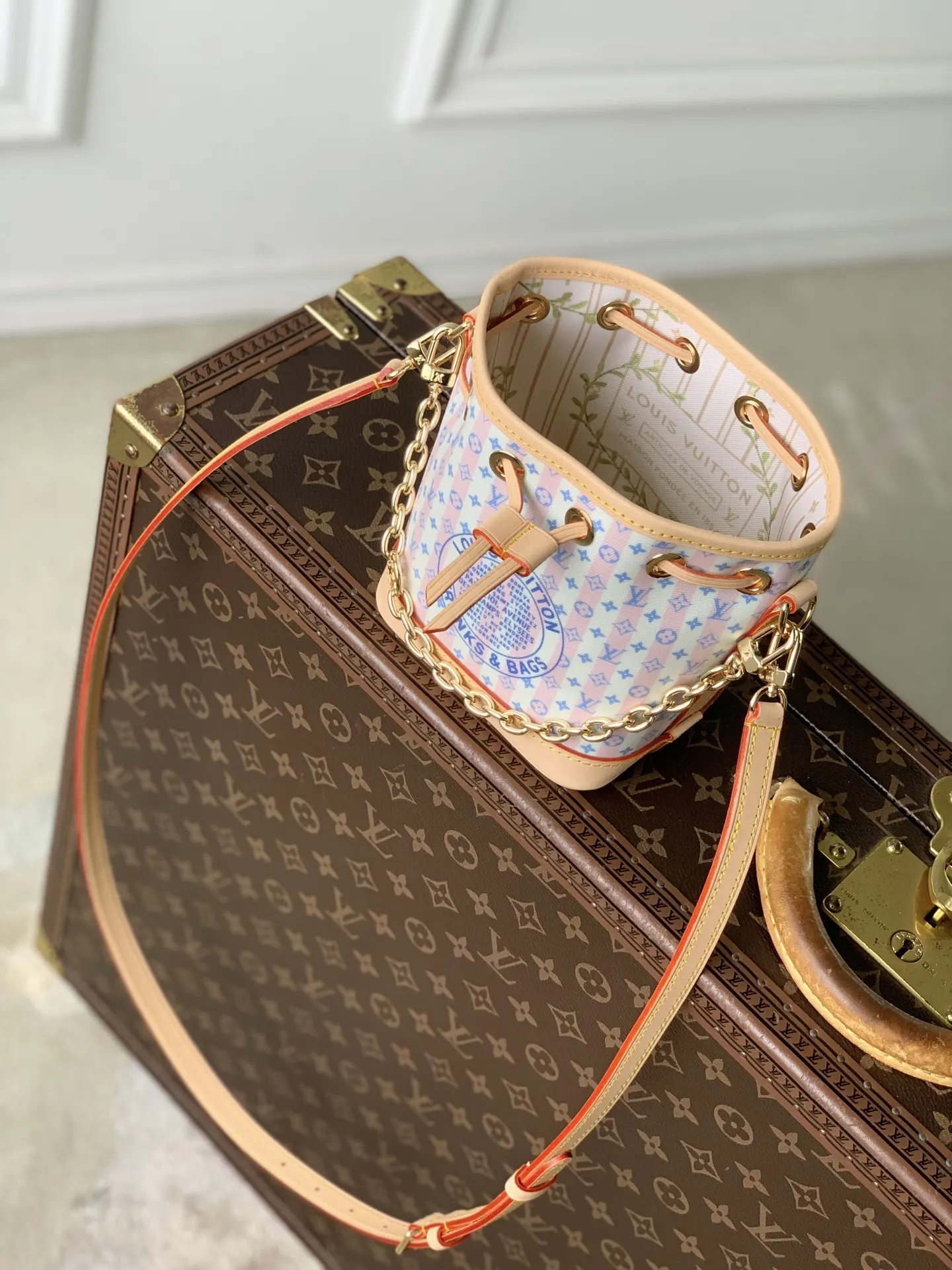 LV 帆布 鏈條包 精致鏈條款