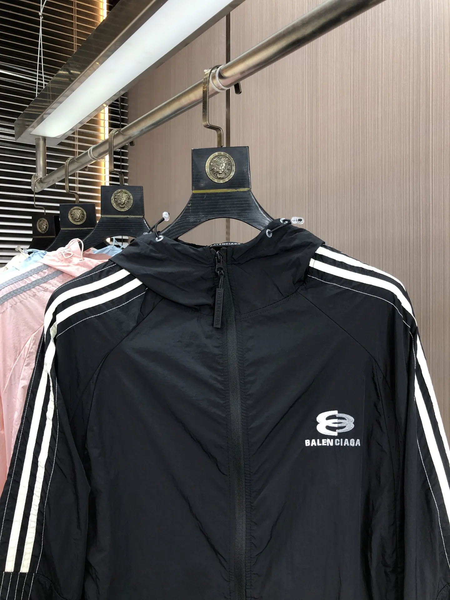 Balenciaga Hoodie Sweatshirt Black