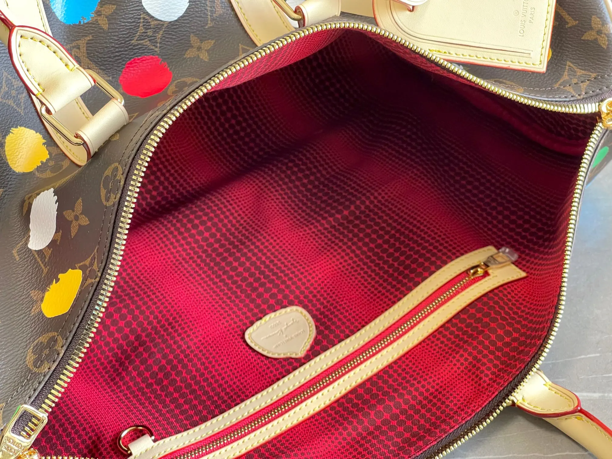LV Keepall 牛皮 旅行袋 大容量旅行款