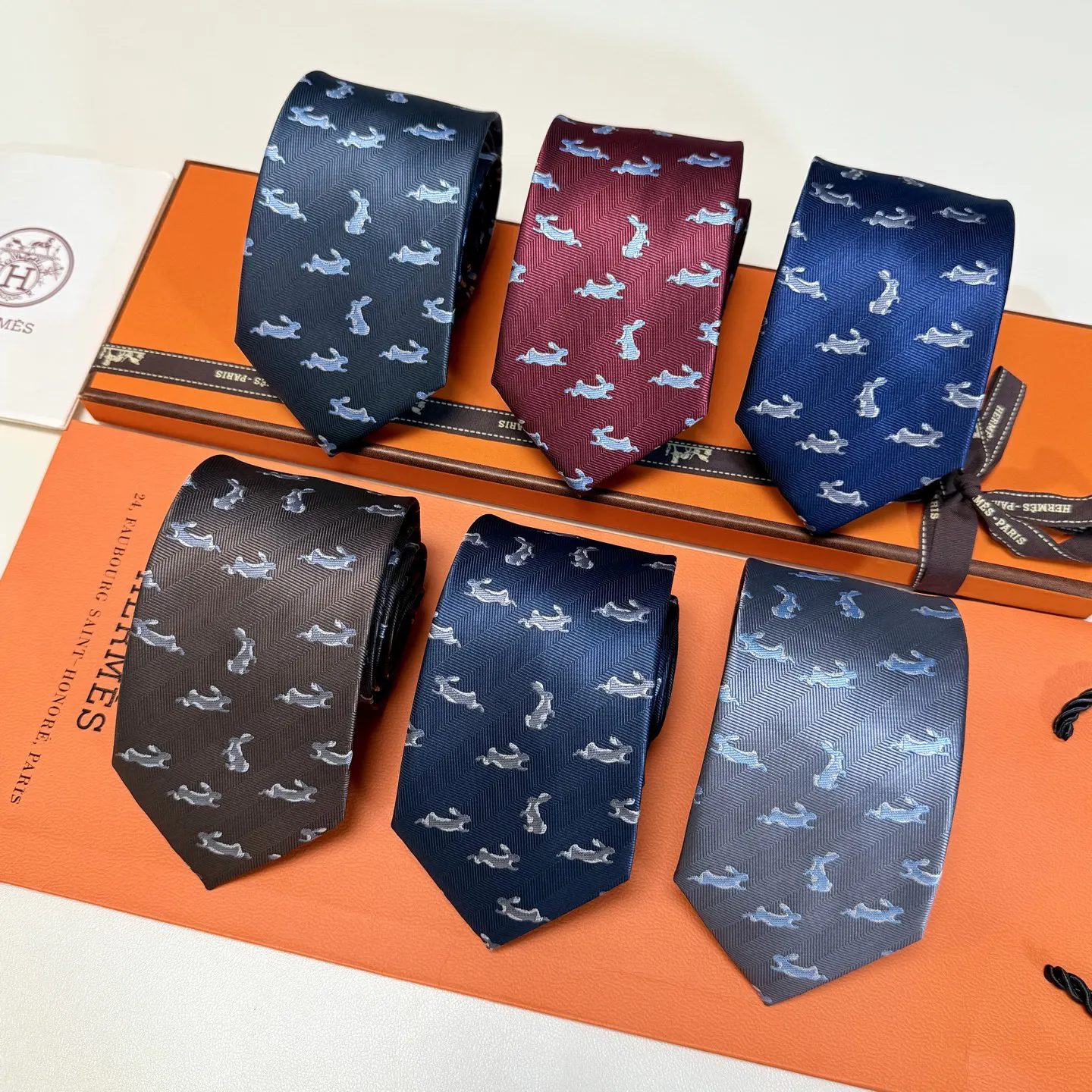 Hermès 领带 精致配饰