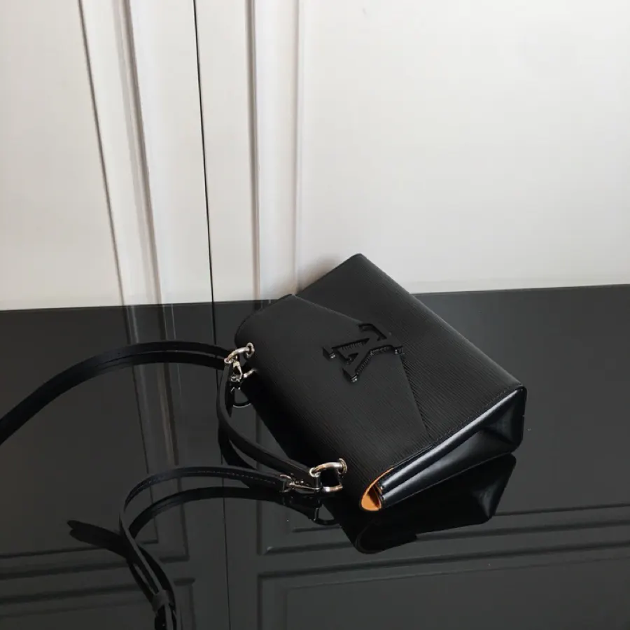 LV Black Top Handle Crossbody Bag Image 4 LV Black Top Handle Crossbody Bag Image 4