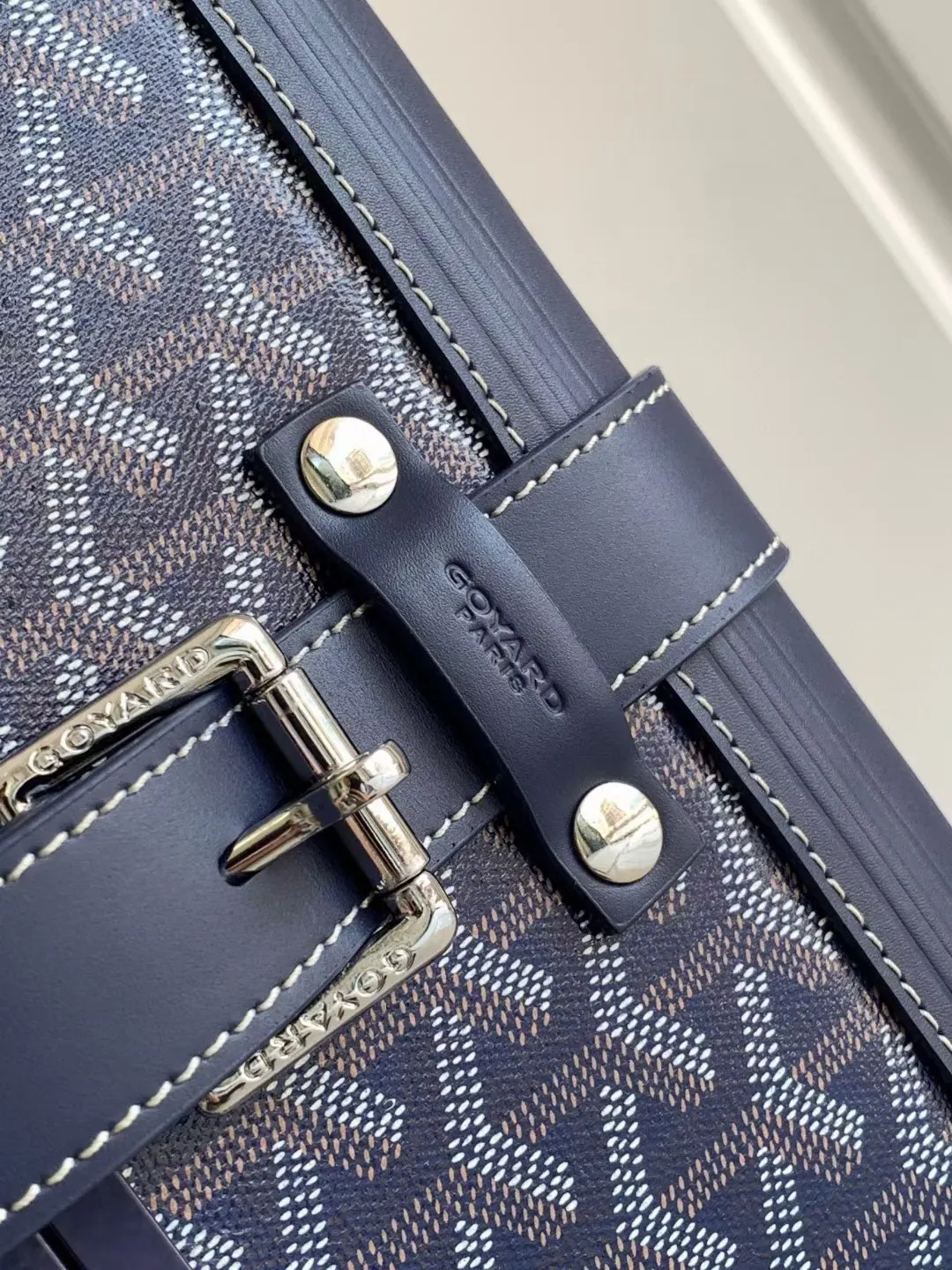 Goyard 戈雅 寸登机箱 全手工精心打造 行李箱 旅行拉杆款 輕便出行款