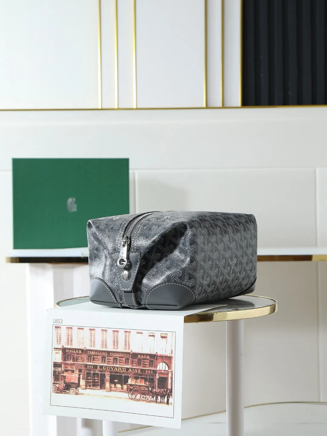 Goyard 戈雅 化妝 收納袋 内里有 手拿包 精致手拿款