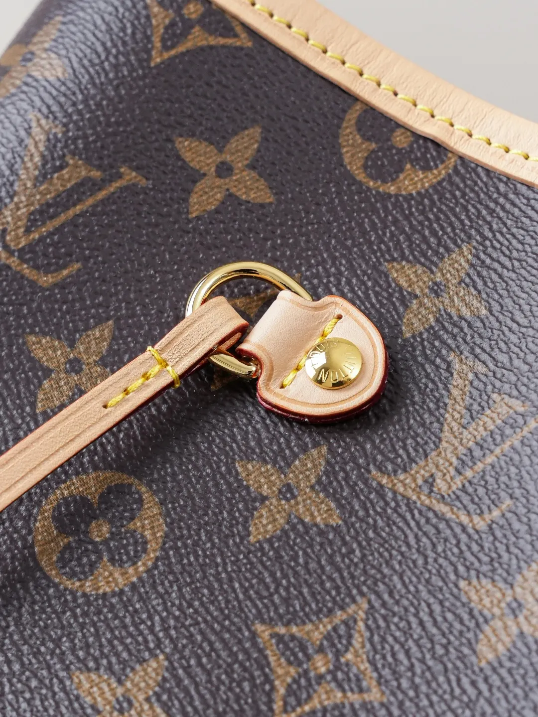 Neverfull 老花 牛皮 托特包 大容量托特款