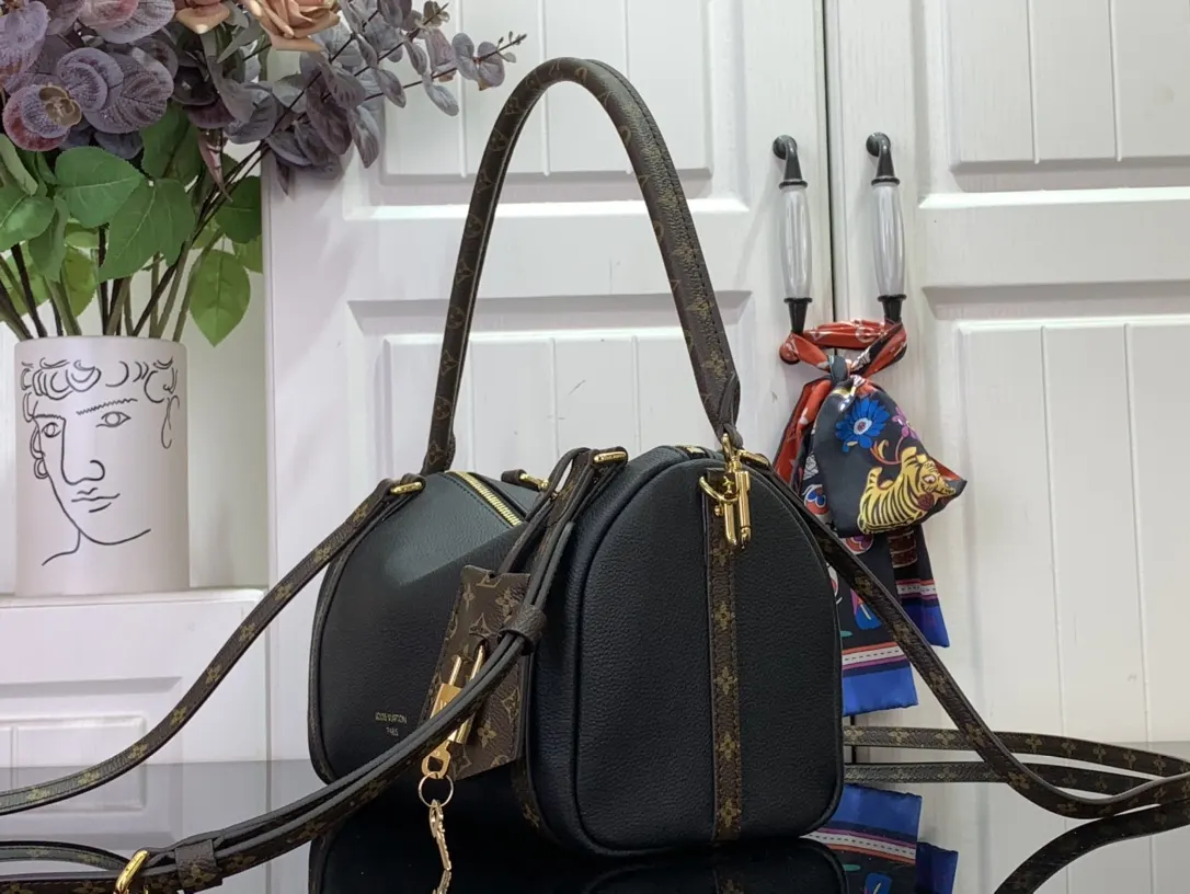LV Keepall 黑色 牛皮 旅行包 大容量旅行款
