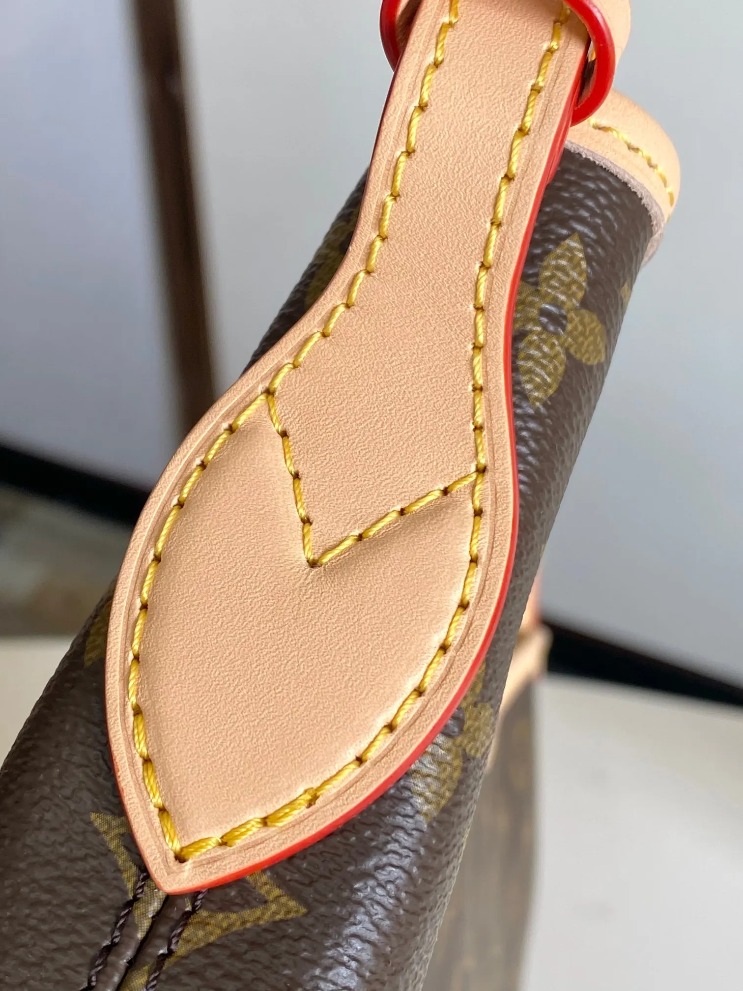 Louis Vuitton Hobo Shoulder Bag Vintage Canvas