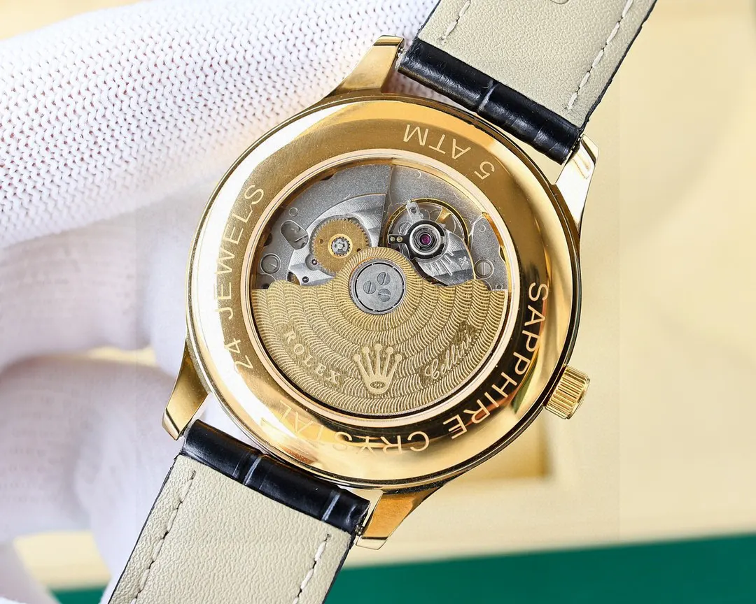 Rolex 小牛皮 白 金 上市 劳力士日志系列 手表 经典腕表款