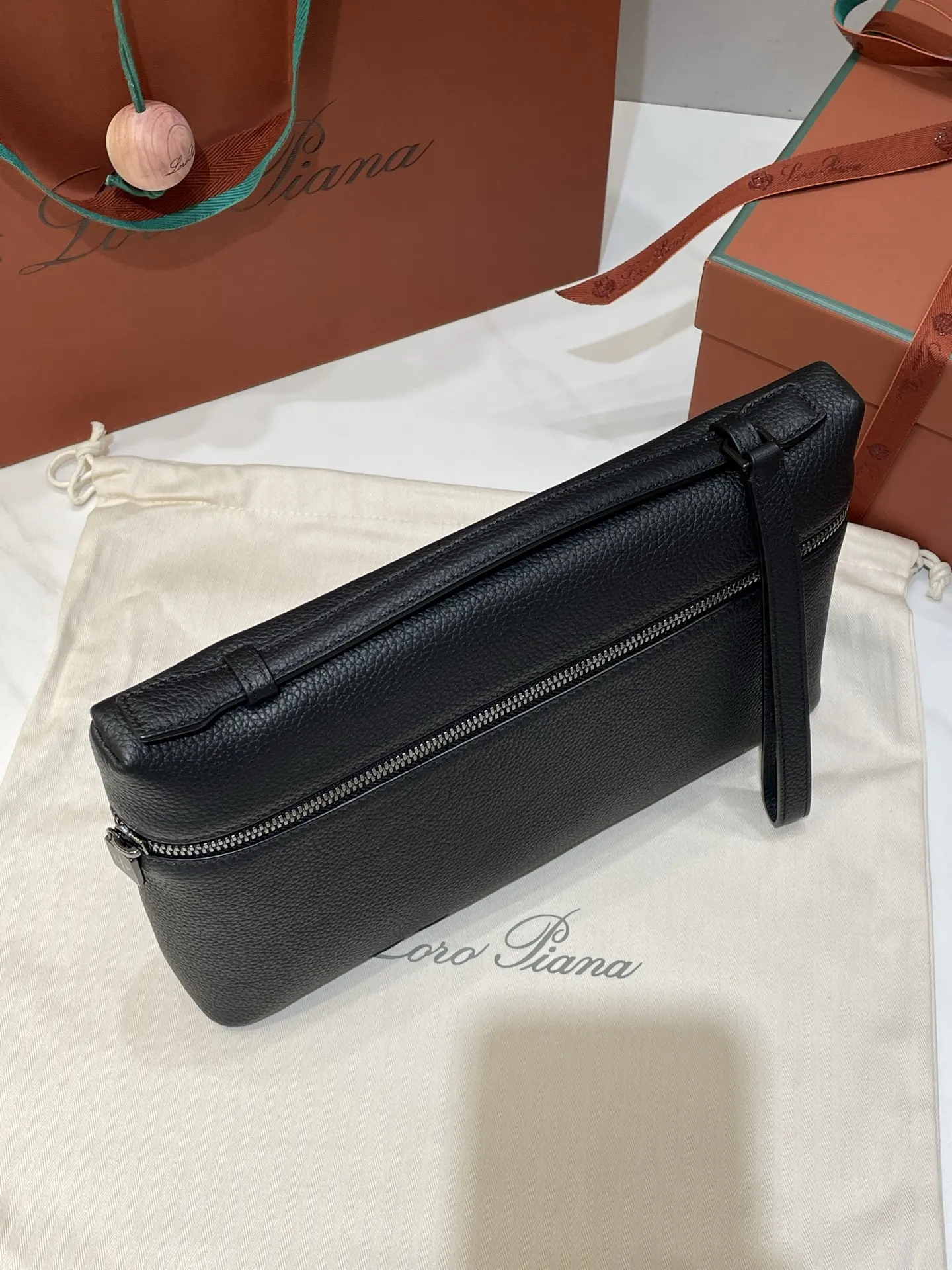 Black Clutch Bag Leather