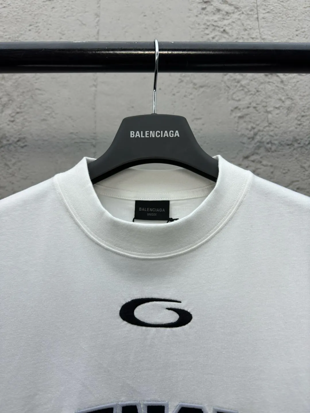 Balenciaga Blue Short Sleeve T-Shirt Street