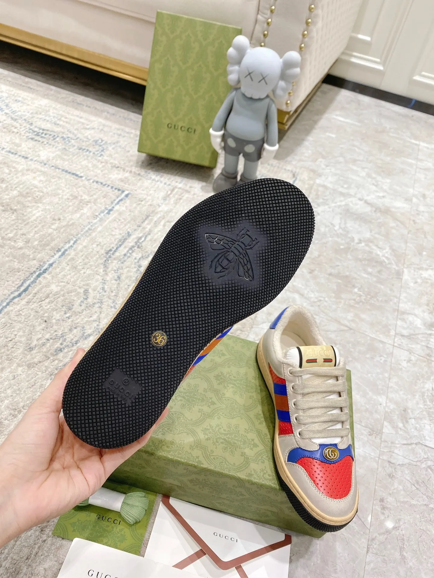Gucci Logo休闲运动鞋 百搭款