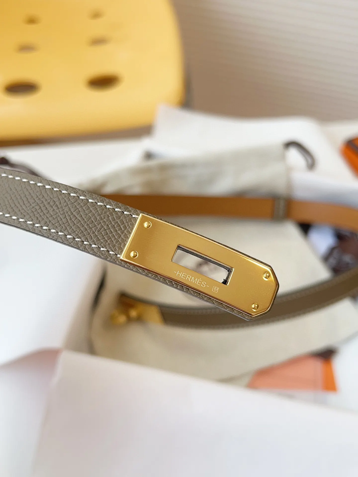 Hermès Kelly Epsom掌纹牛皮 手提包
