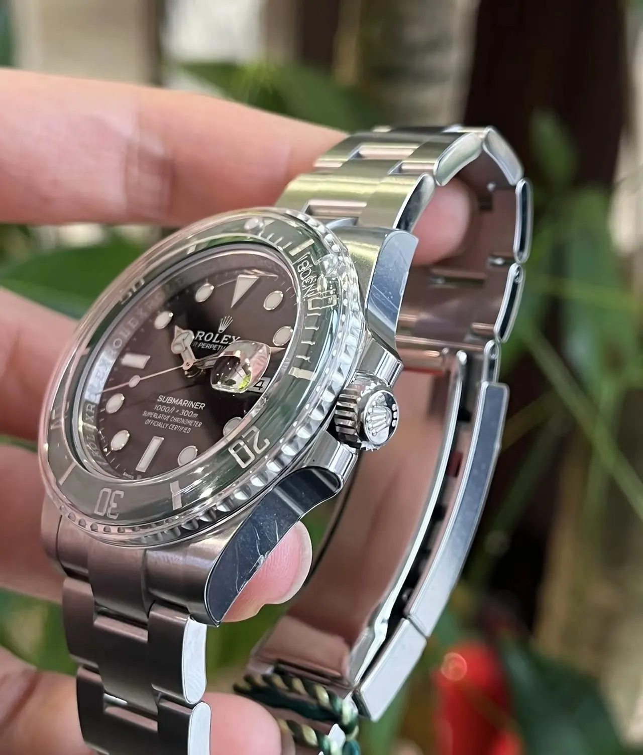 盒 顺丰包邮 綠水鬼 机械 手錶 經典腕表款