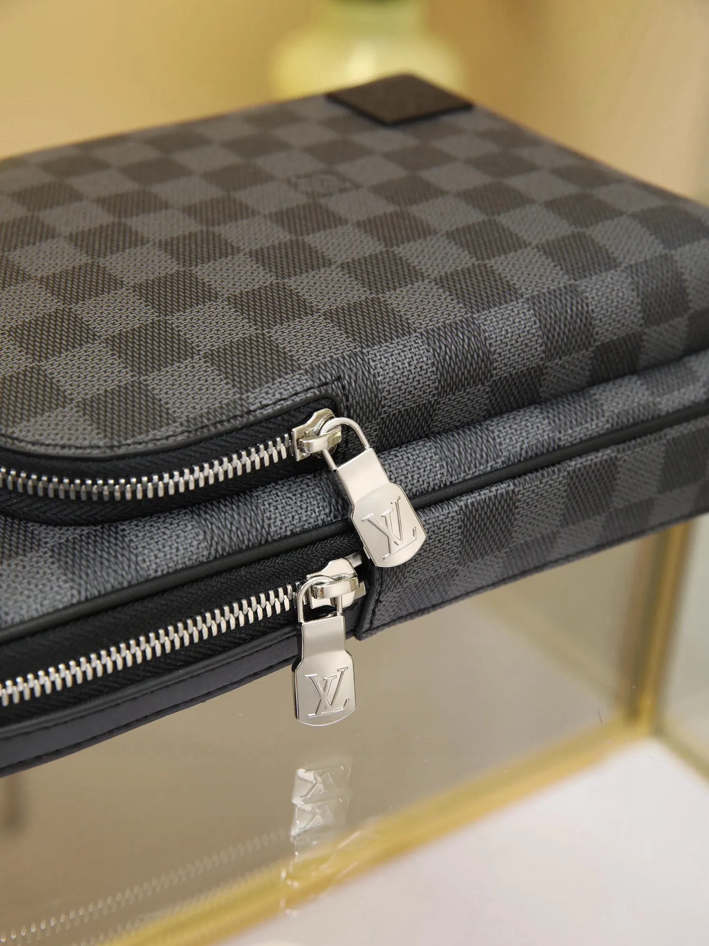 Louis Vuitton Shoulder Bag Canvas Leather