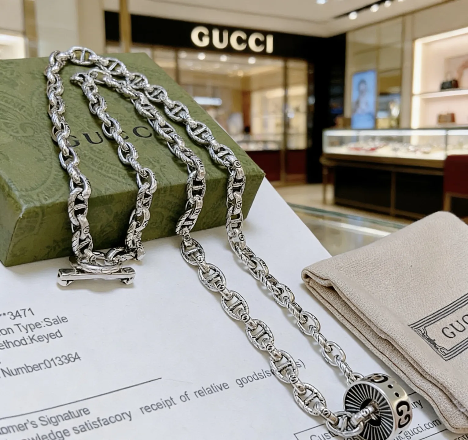Gucci Chain Bag Shoulder Messenger Image 8 Gucci Chain Bag Shoulder Messenger Image 8