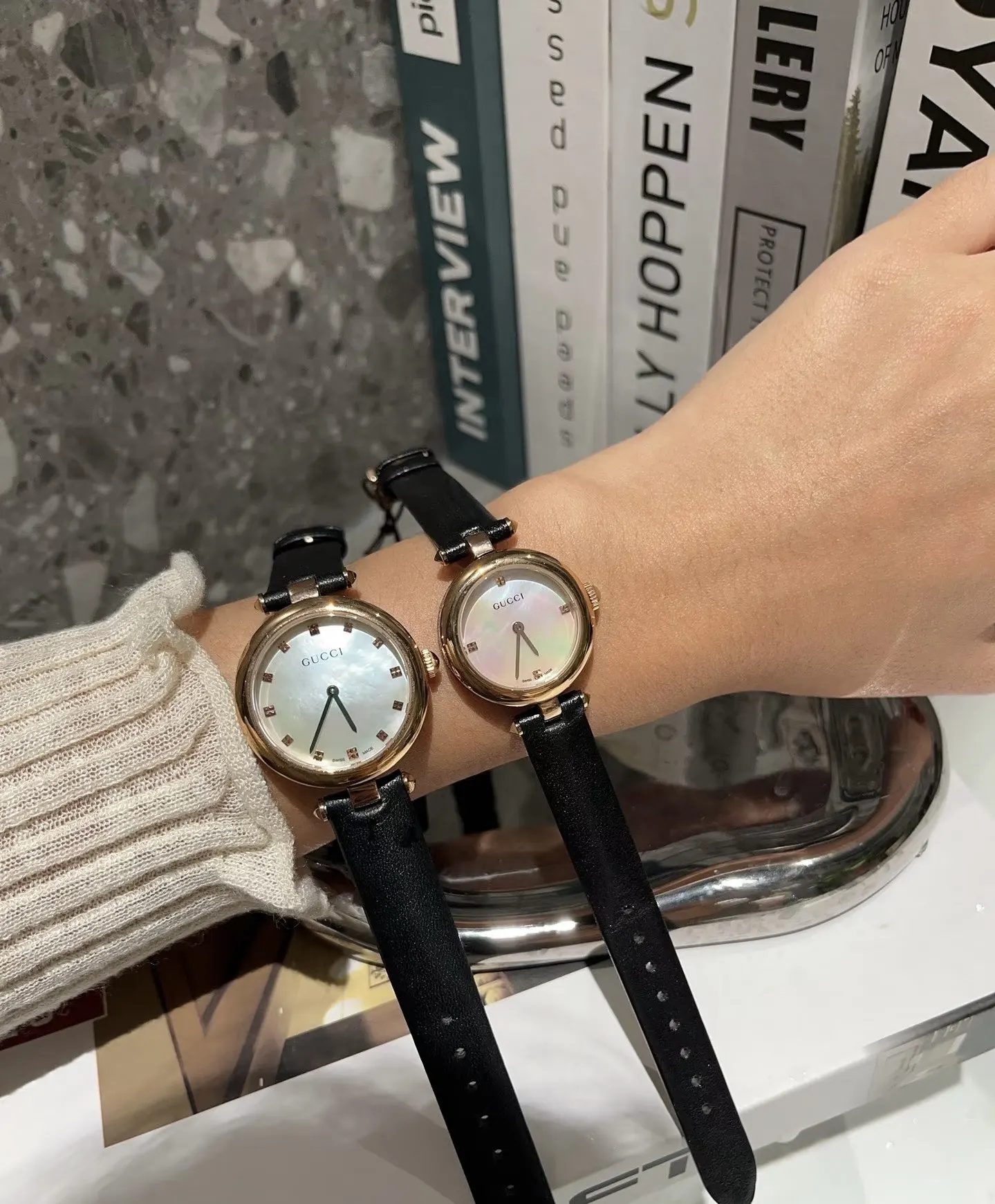 Gucci 牛皮 盒 顺丰包邮 值得信赖」 爆 手表 经典腕表款