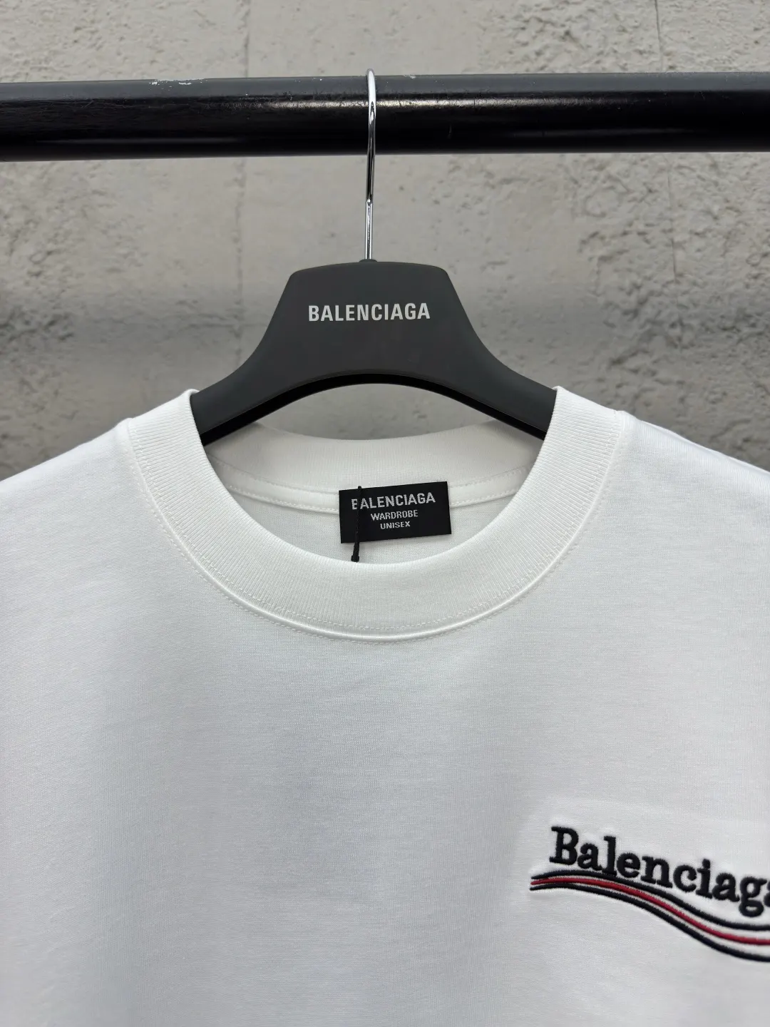 Balenciaga Cotton Logo Short Sleeve T-Shirt Street