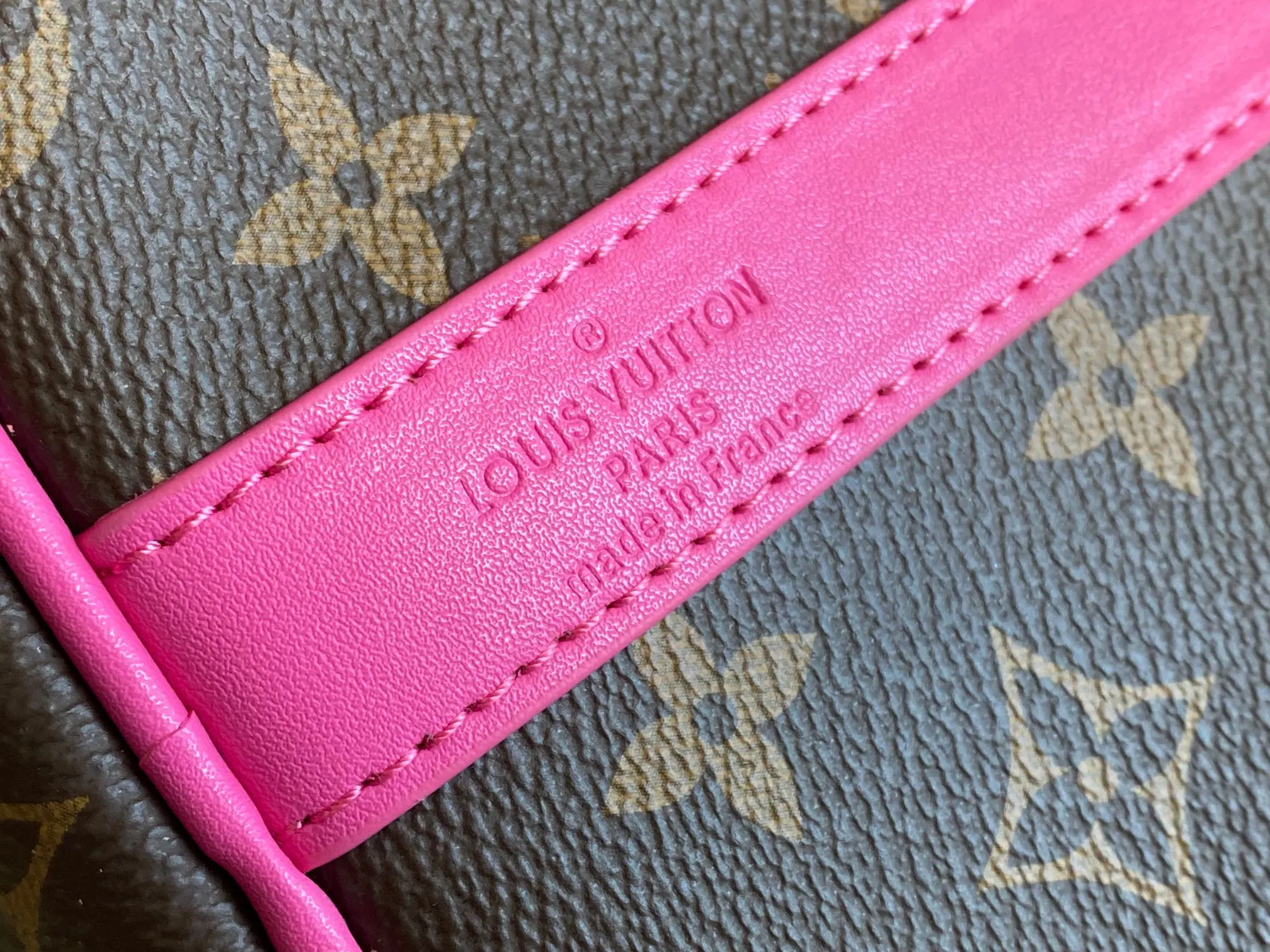 Keepall 金色 牛皮 旅行袋 大容量旅行款