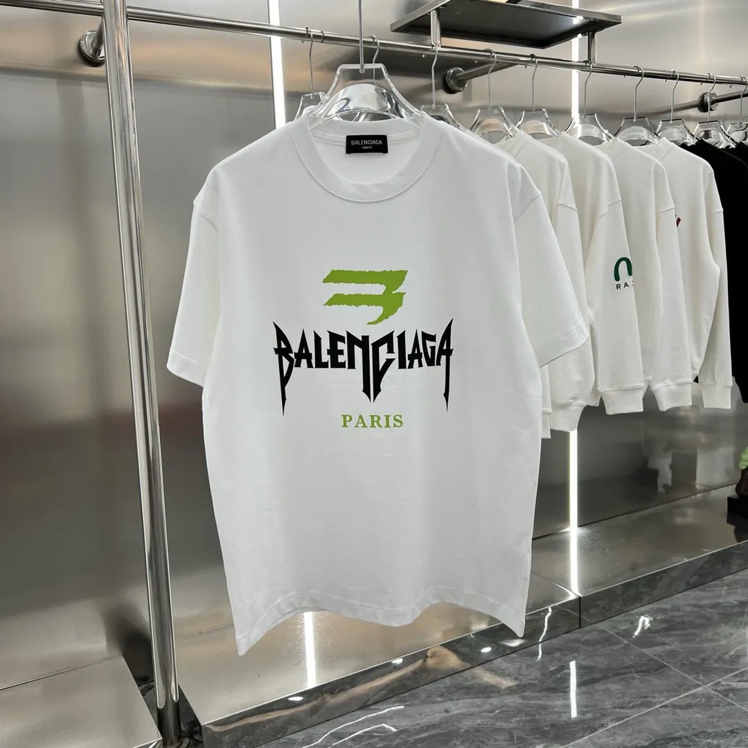 Balenciaga Logo 印花 短袖T恤 街頭休閒款