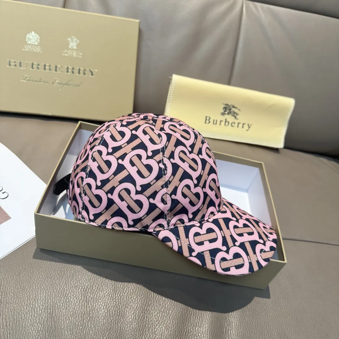 Burberry 印花 棒球帽 日常休闲款 款4