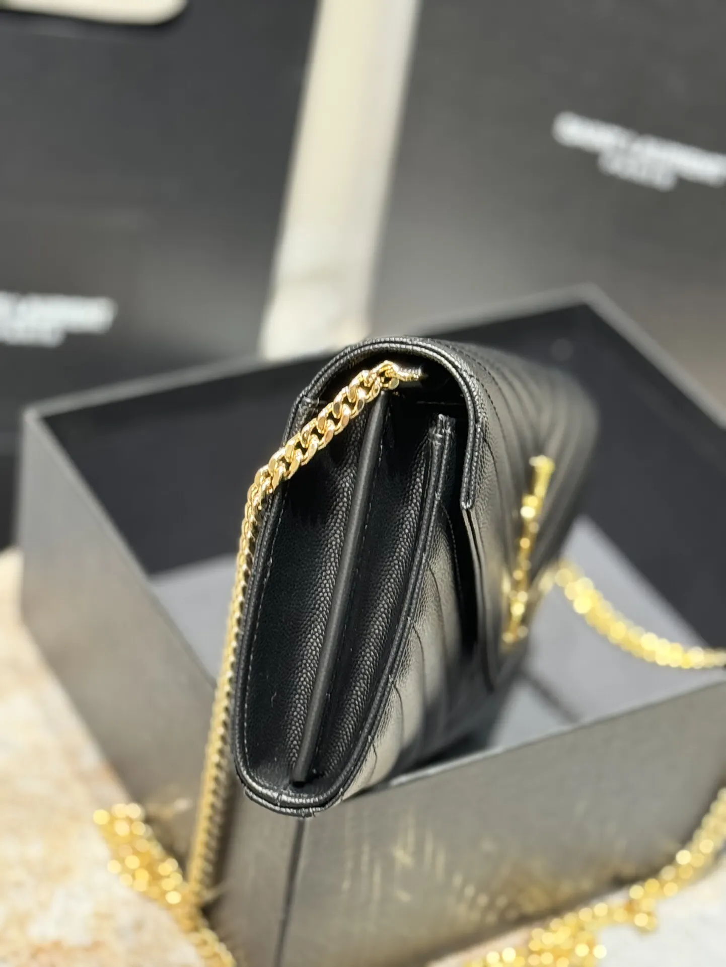 Black Crossbody Bag Lightweight Leather