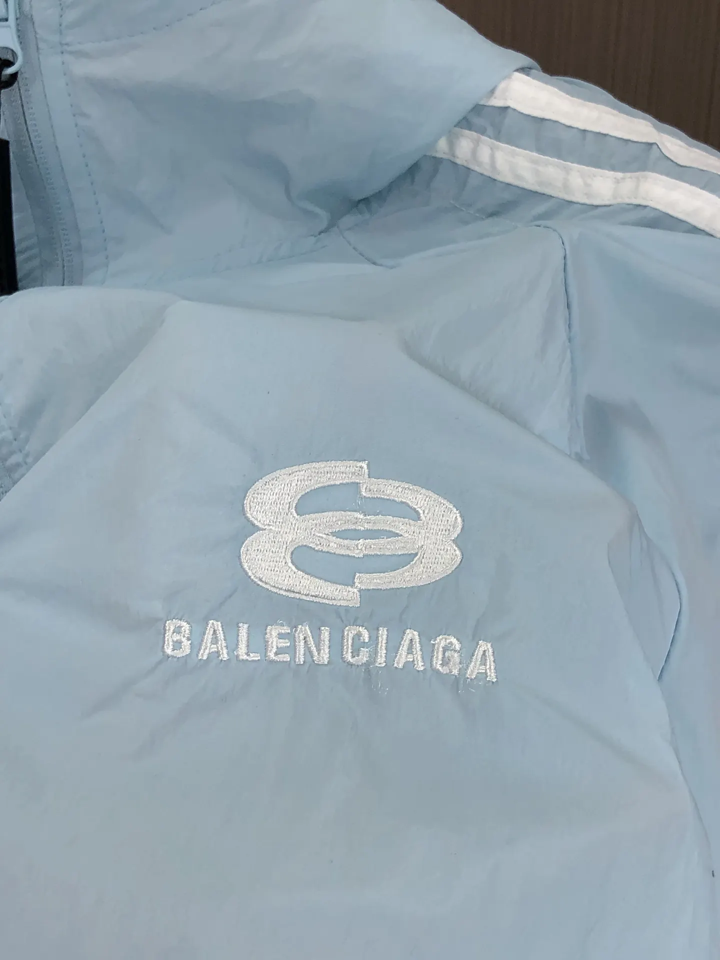 Balenciaga 3XL 衛衣 浅藍色