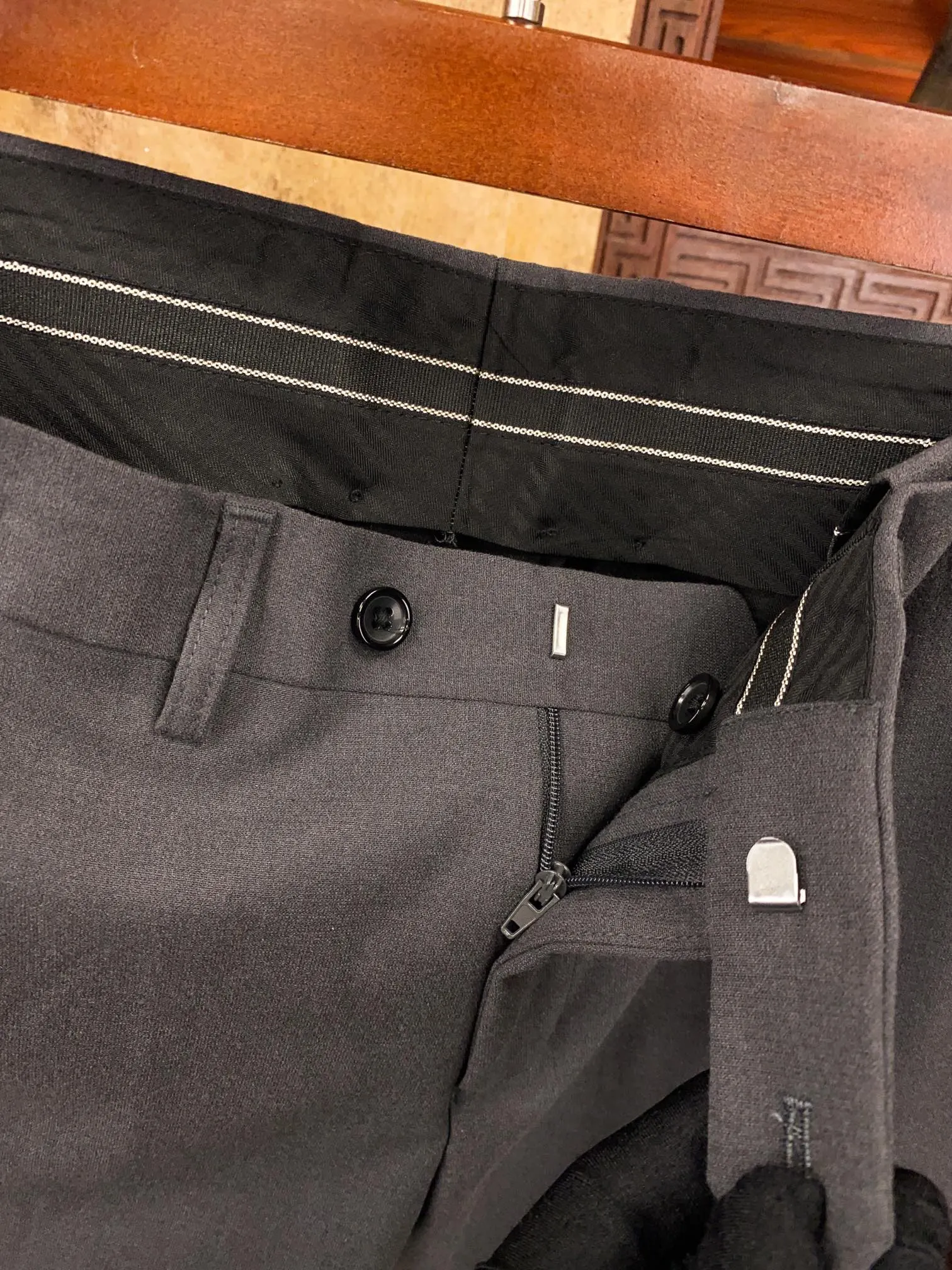 Dior Gray Jacket Stand Collar