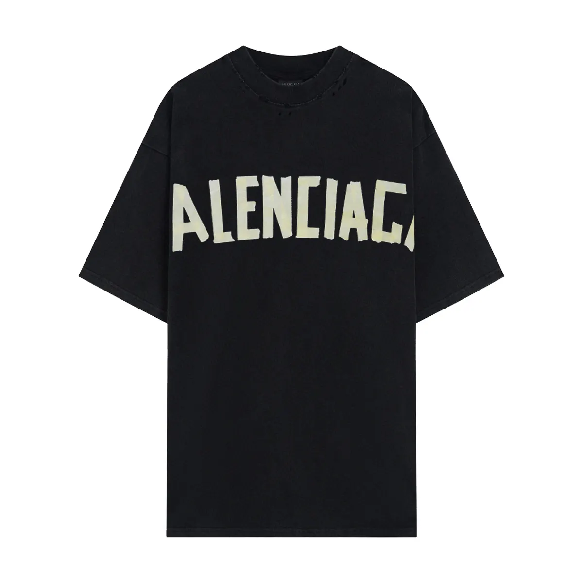 Balenciaga 水洗黑 水洗 短袖T恤