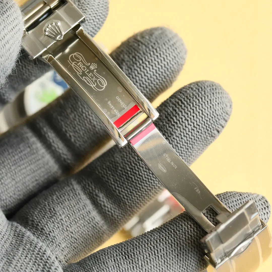 Rolex 机 白 金 机 白 手錶 經典腕表款