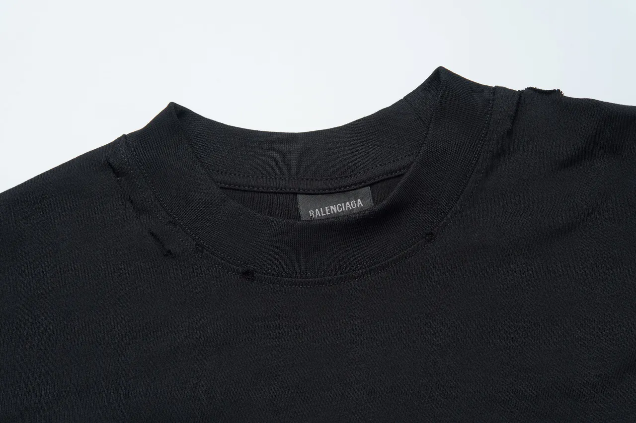 Balenciaga 黑色 短袖T恤
