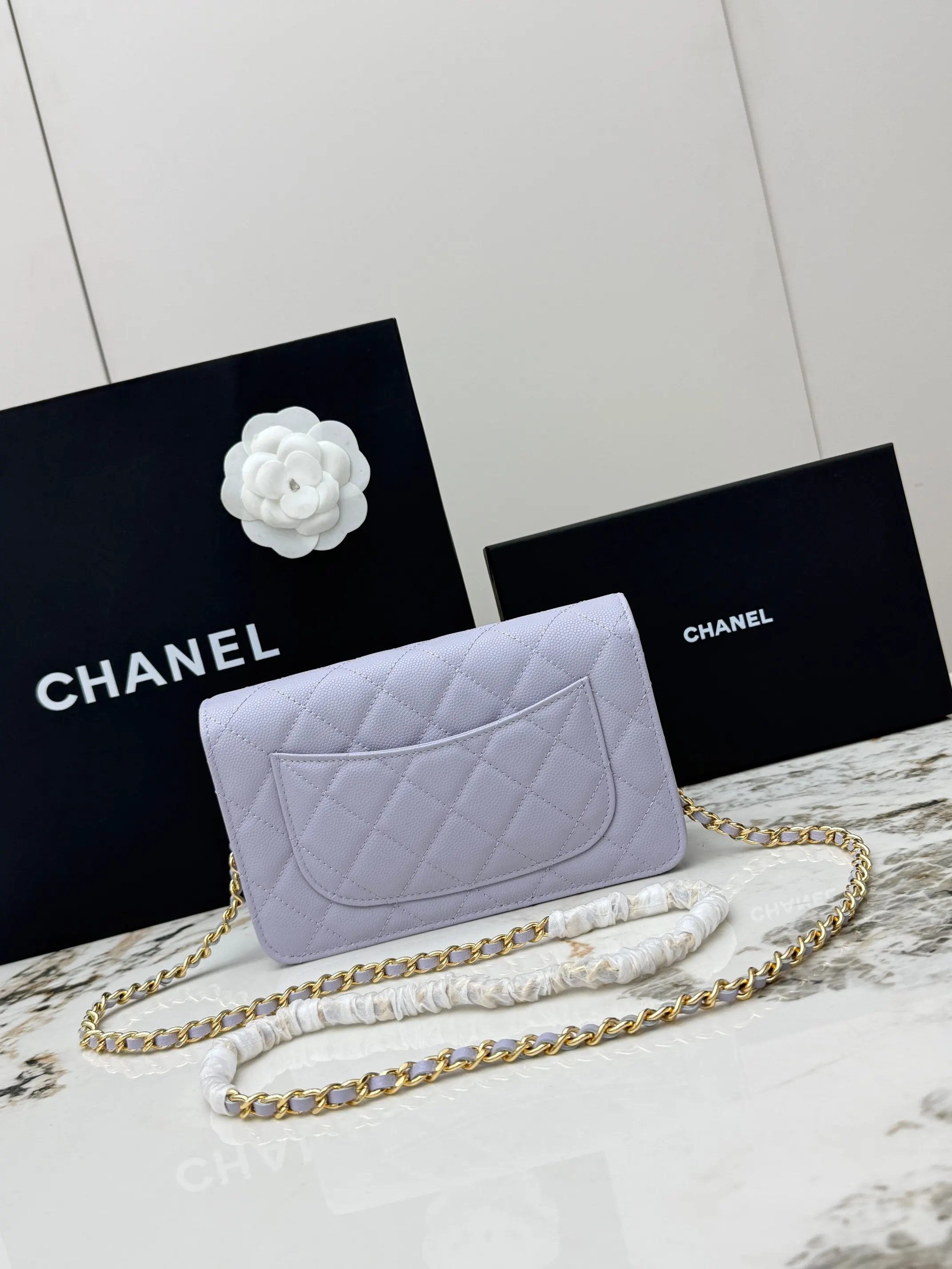 CHANEL 小牛皮 链条包 精致链条款